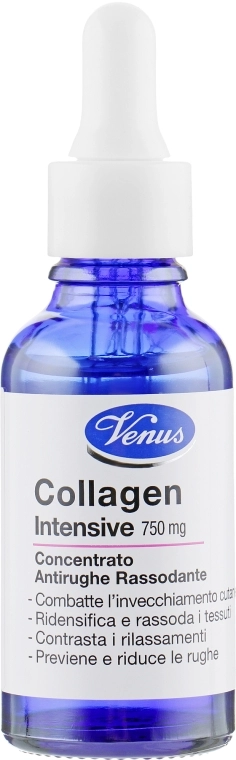 Venus Концентрат від зморшок з колагеном "Інтенсивне відновлення" Collagen Intensive - фото N2