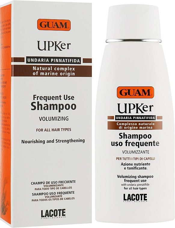 Guam Шампунь для объема для регулярного использования UPKer Frequent Use Shampoo Volumizing - фото N1