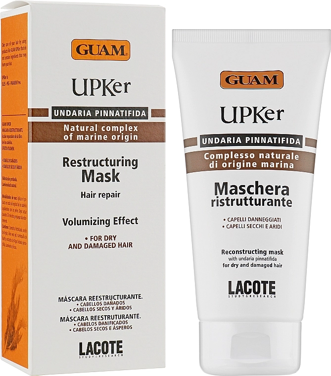 Guam Маска для волос восстанавливающая UPKer Restructuring Mask - фото N2