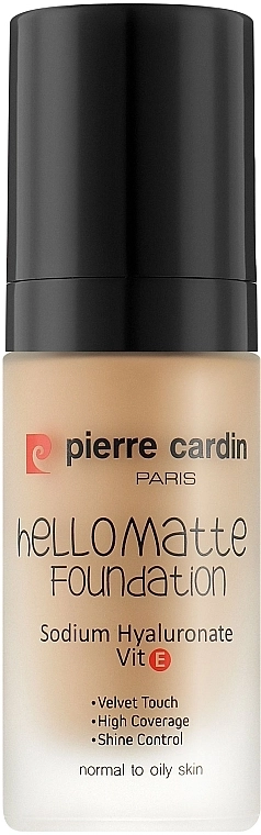 Pierre Cardin Hello Matte * УЦЕНКА Тональная основа для лица - фото N1