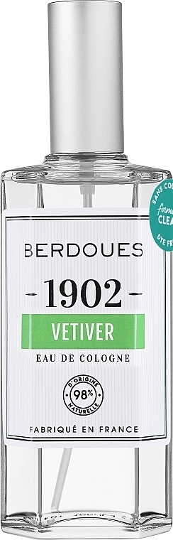 Berdoues 1902 Vetiver Одеколон - фото N1