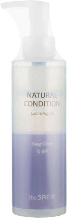 The Saem Глибокоочищувальна гідрофільна олія Natural Condition Cleansing Oil Deep clean - фото N1