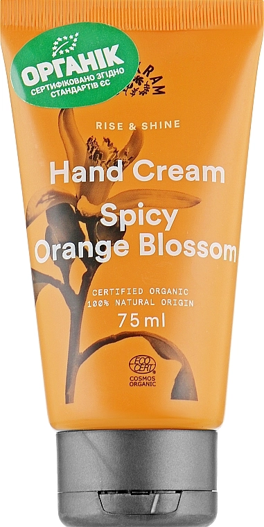Urtekram Органический крем для рук "Пряный цвет апельсина" Spicy Orange Blossom Hand Cream - фото N1