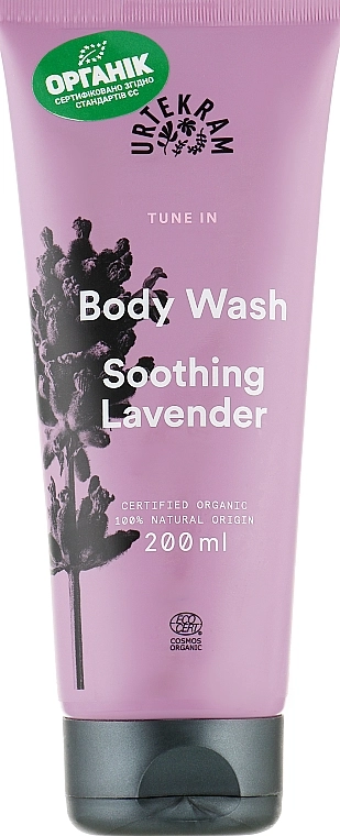 Urtekram Органический гель для душа "Успокаивающая лаванда" Soothing Lavender Body Wash - фото N1