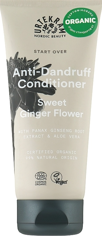 Urtekram Кондиціонер для волосся Sweet Ginger Flower Anti-Dandruff Conditioner - фото N1