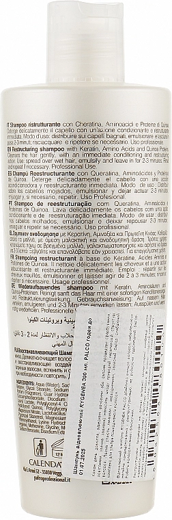 Palco Professional Восстанавливающий шампунь Palco Rygenea Restructuring Shampoo - фото N4