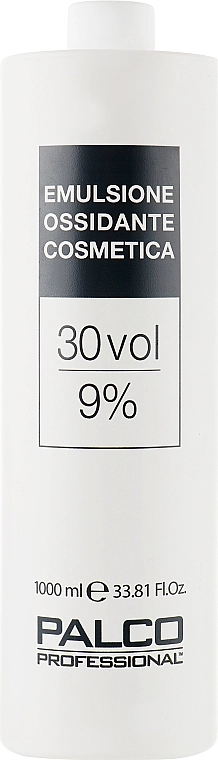 Palco Professional Окислювальна емульсія 30 об'ємів 9% Emulsione Ossidante Cosmetica - фото N3