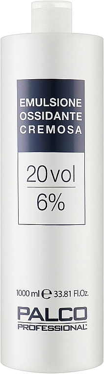 Palco Professional Окислювальна кремова емульсія 20 об'ємів 6% Emulsione Ossidante Cremosa - фото N1