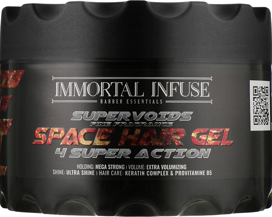 Immortal Космічний гель для укладання волосся Infuse Supervoids Space Hair Gel - фото N1