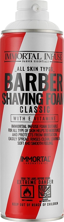 Immortal Піна для гоління "Класична" Infuse For Men Shaving Foam - фото N1
