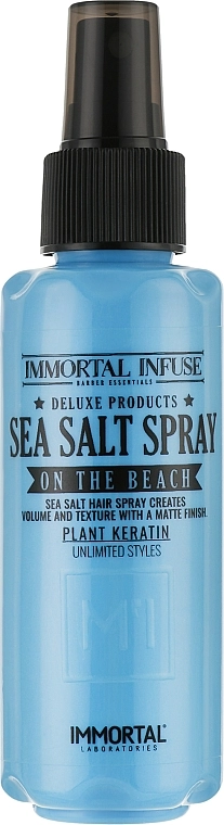 Immortal Морской солевой спрей для волос Infuse Sea Salt Spray - фото N1