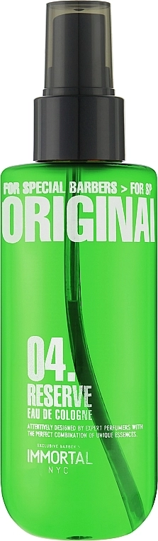 Immortal Средство после бритья, спрей Original 04 Reserve Eau De Cologne - фото N1