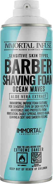Immortal Пена для бритья "Морской бриз" Infuse For Men Shaving Foam - фото N1