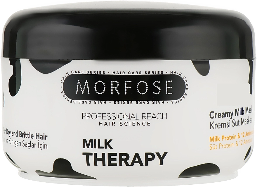 Morfose Маска для волосся з молочним протеїном Milk Therapy Creamy Mask - фото N1