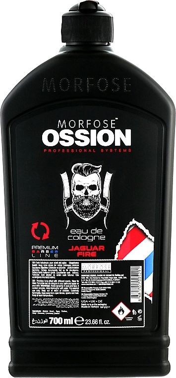 Morfose Одеколон Ossion Jaguar Fire Colonge Refill (змінний блок) - фото N1