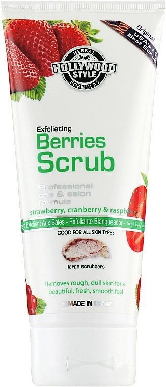 Hollywood Style УЦЕНКА Отшелушивающий скраб для лица с экстрактом лесных ягод Exfoliating Berries Scrub * - фото N1