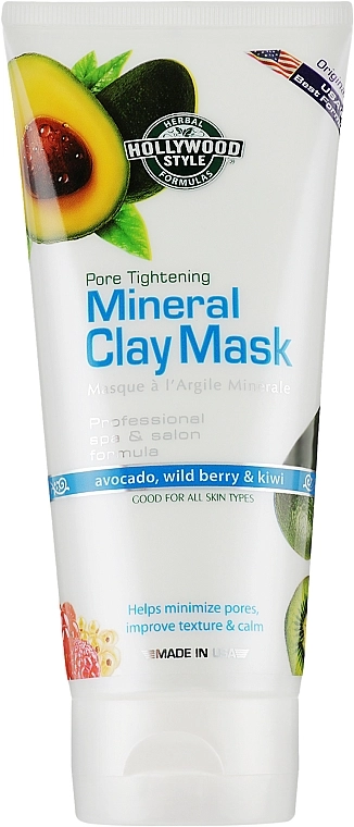 Hollywood Style Маска для лица с органической минеральной глиной Mineral Clay Mask - фото N1