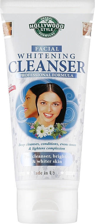 Hollywood Style Відбілювальний очищувальний засіб для обличчя Whitening Cleanser - фото N1