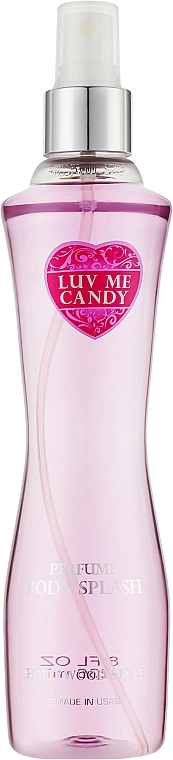 Hollywood Style Спрей для тела с карамельным ароматом Luv Me Candy Body Splash - фото N1