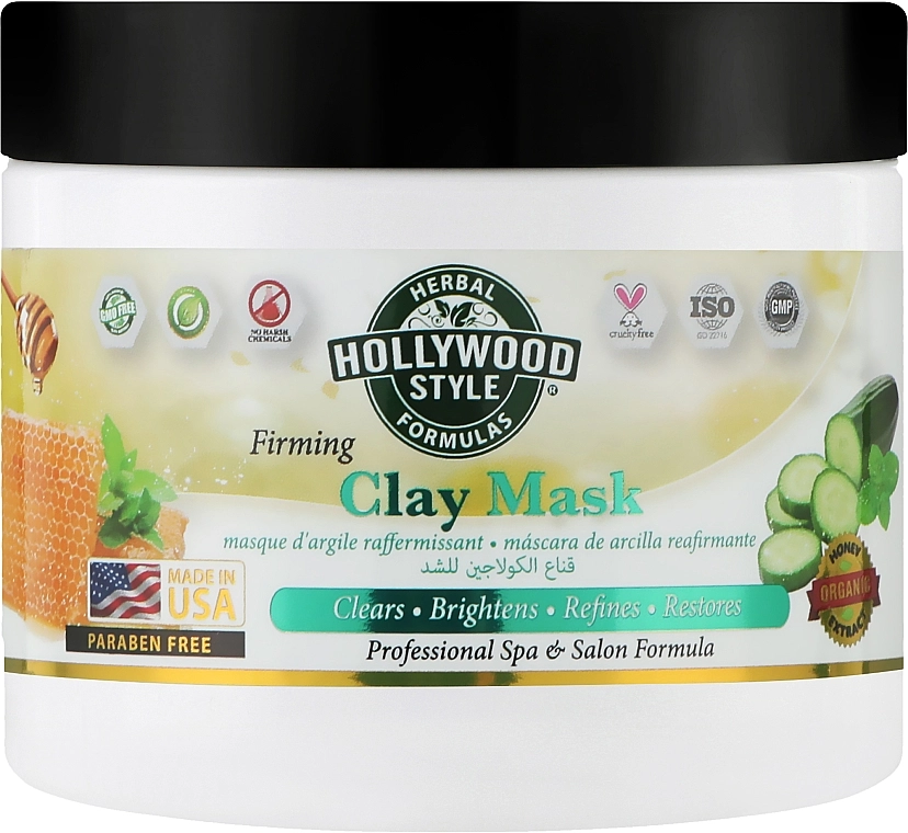 Hollywood Style Укрепляющая маска из глины Firming Clay Mask - фото N1