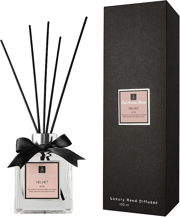 Feel Aroma Home Аромадиффузор Velvet Luxury Reed Diffuser - фото N1