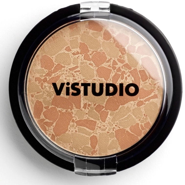 ViSTUDIO Compact face powder Palladio effect Пудра компактна "Палладіо" - фото N1
