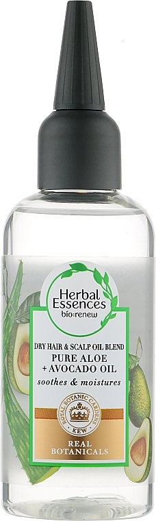 Herbal Essences Олія для волосся Pure Aloe + Avocado Oil Dry Hair & Scalp Oil Blend - фото N1