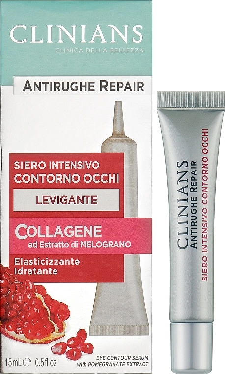 Clinians Сироватка для контуру очей з екстрактом граната Antirughe Repair Eye Contour Serum - фото N2