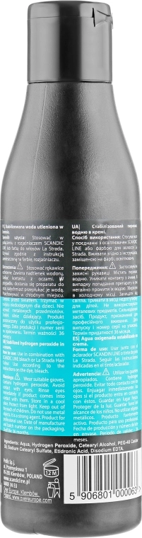 Profis Окислитель для волос Scandic Line Oxydant Creme 9% - фото N2