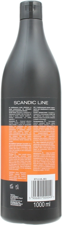 Profis Окислитель для волос Scandic Line Oxydant Creme 1.9% - фото N4