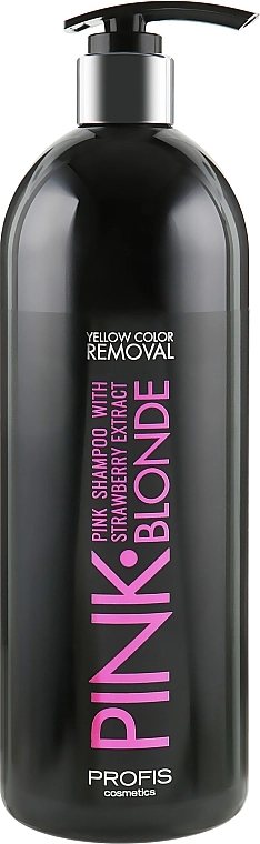 Profis Живильний шампунь для волосся Pink Blonde Shampoo With Strawberry Extra - фото N1