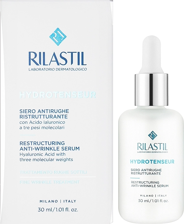 Rilastil Сироватка для обличчя Hydrotenseur Restructuring Anti-wrinkle Serum - фото N2
