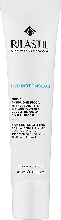 Rilastil Насичений крем проти зморщок Hydrotenseur Rich Restructuring Anti-Wrinkle Cream - фото N1