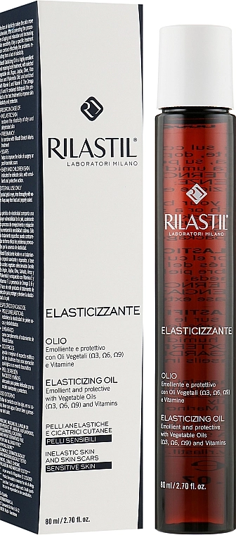 Rilastil Масло для повышения эластичности кожи Elasticizing Oil - фото N2