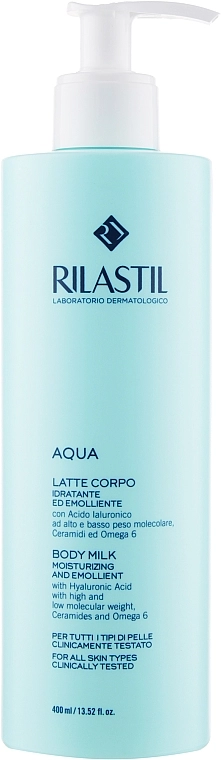 Rilastil Молочко для глибого зволоження тіла Aqua Latte Corpo - фото N1