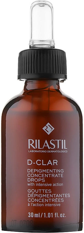 Rilastil Тонизирующий концентрат для кожи лица склонной к пигментации D-Clar Depigmenting Concentrate Drops - фото N1
