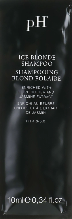 PH Laboratories Шампунь "Крижаний блонд" Ice Blonde Shampoo (пробник) - фото N1