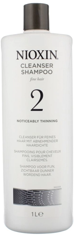 Nioxin Очищувальний шампунь Thinning Hair System 2 Cleanser Shampoo - фото N1