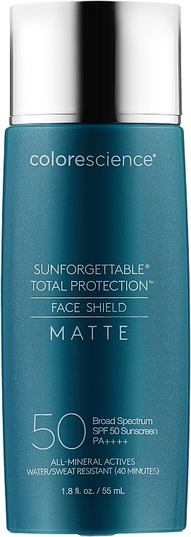 Colorescience Солнцезащитный крем для лица Total Protection Face Shield Matte SPF 50 - фото N1