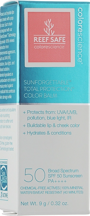 Colorescience Бальзам для губ Sunforgettable Total Protection Color Balm Spf 50 - фото N2