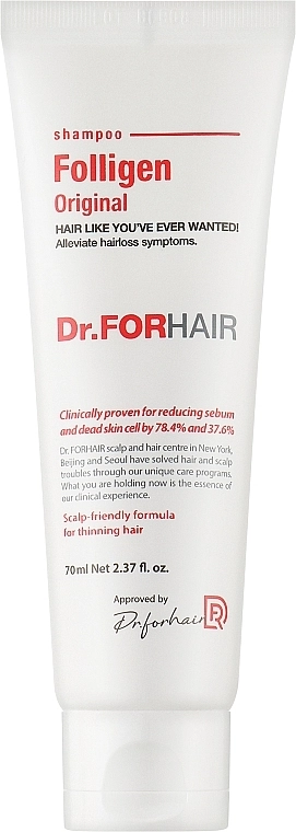 Dr. ForHair Укрепляющий шампунь против выпадения волос Folligen Original Shampoo - фото N1