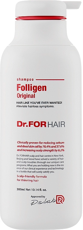 Dr. ForHair Укрепляющий шампунь против выпадения волос Folligen Original Shampoo - фото N2