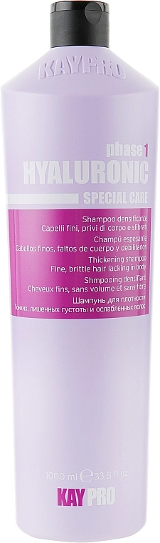 KayPro Уплотняющий шампунь с гиалуроновой кислотой Special Care Shampoo - фото N3