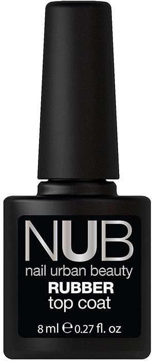 NUB Каучуковый закрепитель для лака Rubber Top Coat - фото N1