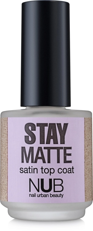 NUB Матовый закрепитель для лака Stay Matte - фото N1