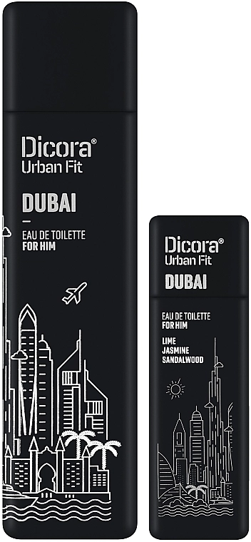 Dicora Urban Fit Dubai Набір (edt/100 ml + edt/30 ml) - фото N2