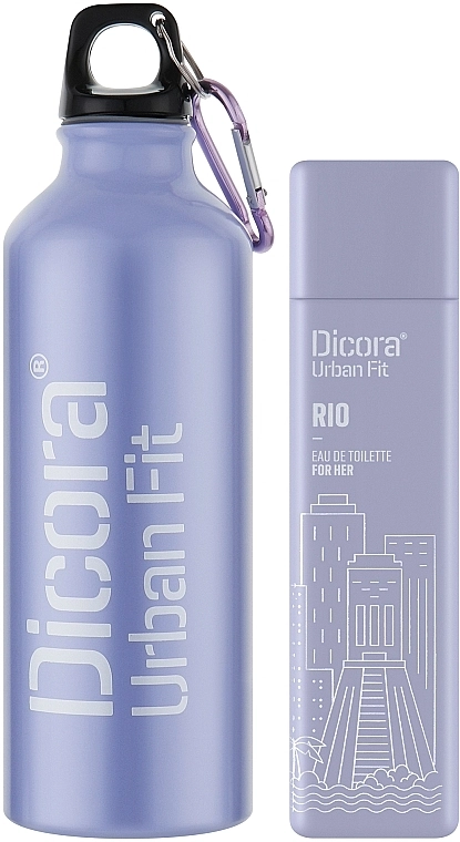 Dicora Urban Fit Rio Набір (edt/100 ml + bottle/1pc + box/1pc) - фото N2
