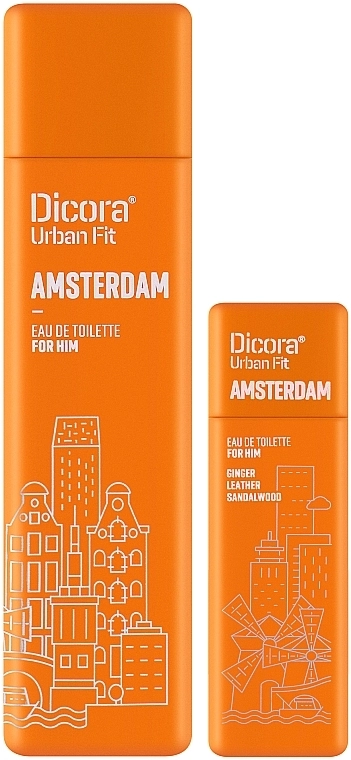 Dicora Urban Fit Amsterdam Набор (edt/100ml + edt/30ml) - фото N2