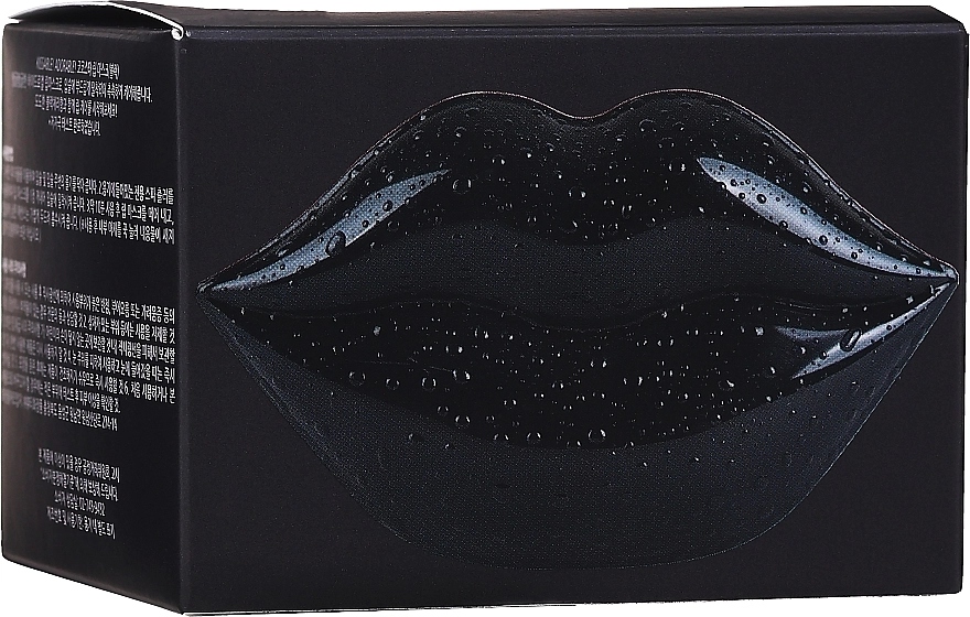 Kocostar Гидрогелевая маска для губ с ароматом черешни Lip Mask Black - фото N4