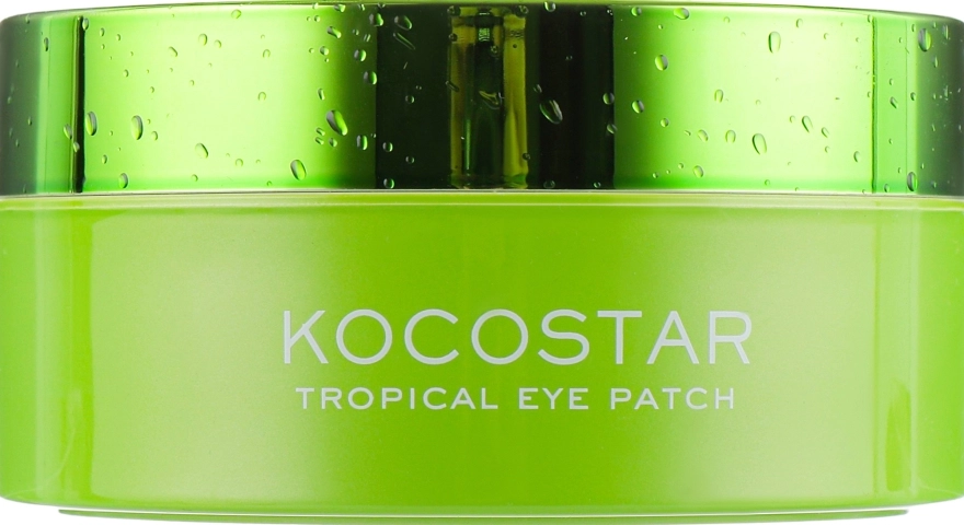 Kocostar Гидрогелевые патчи для глаз "Тропические фрукты. Папайя" Tropical Eye Patch Papaya - фото N5